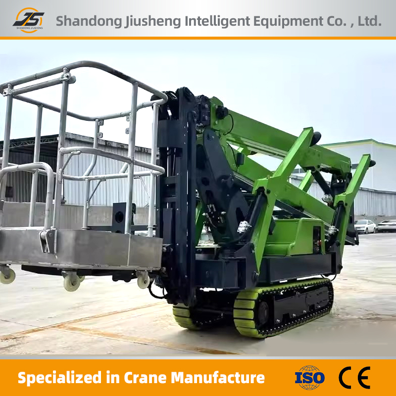 Crawler Telescopic Boom Spider Lifting Platform Electric Aerial Work Engineering Diesel Lift