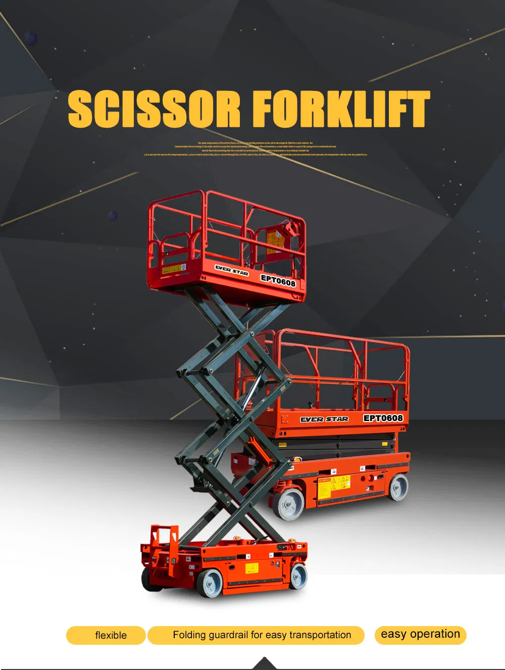 Self-Propelled Scissor Lift
