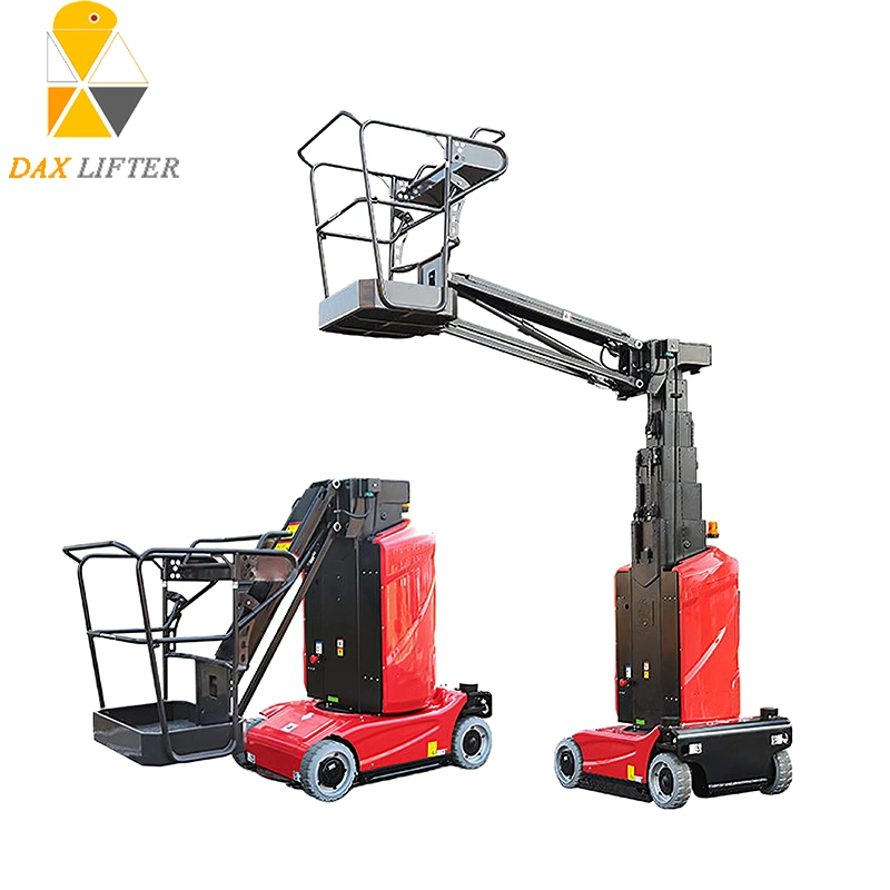 New Tech Daxlifter Self Propelled Vertical Mast 1 Man Lift with Jib Boom