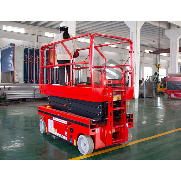Rough Terrain Crawler Scissor Lift for Indoor Outdoor Construction Maintenance Installation Tasks