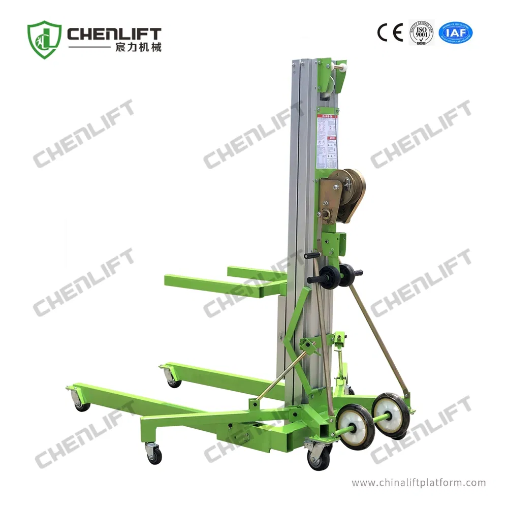 Manual Alloy Material Aluminum Lift