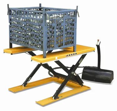 Electric Lift Table Detail