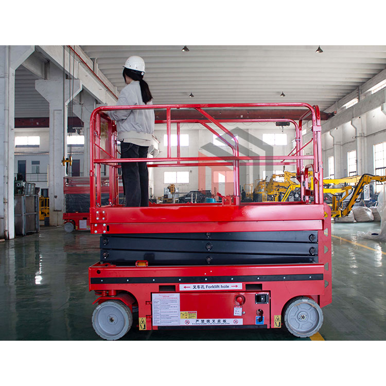 Rough Terrain Crawler Scissor Lift for Indoor Outdoor Construction Maintenance Installation Tasks
