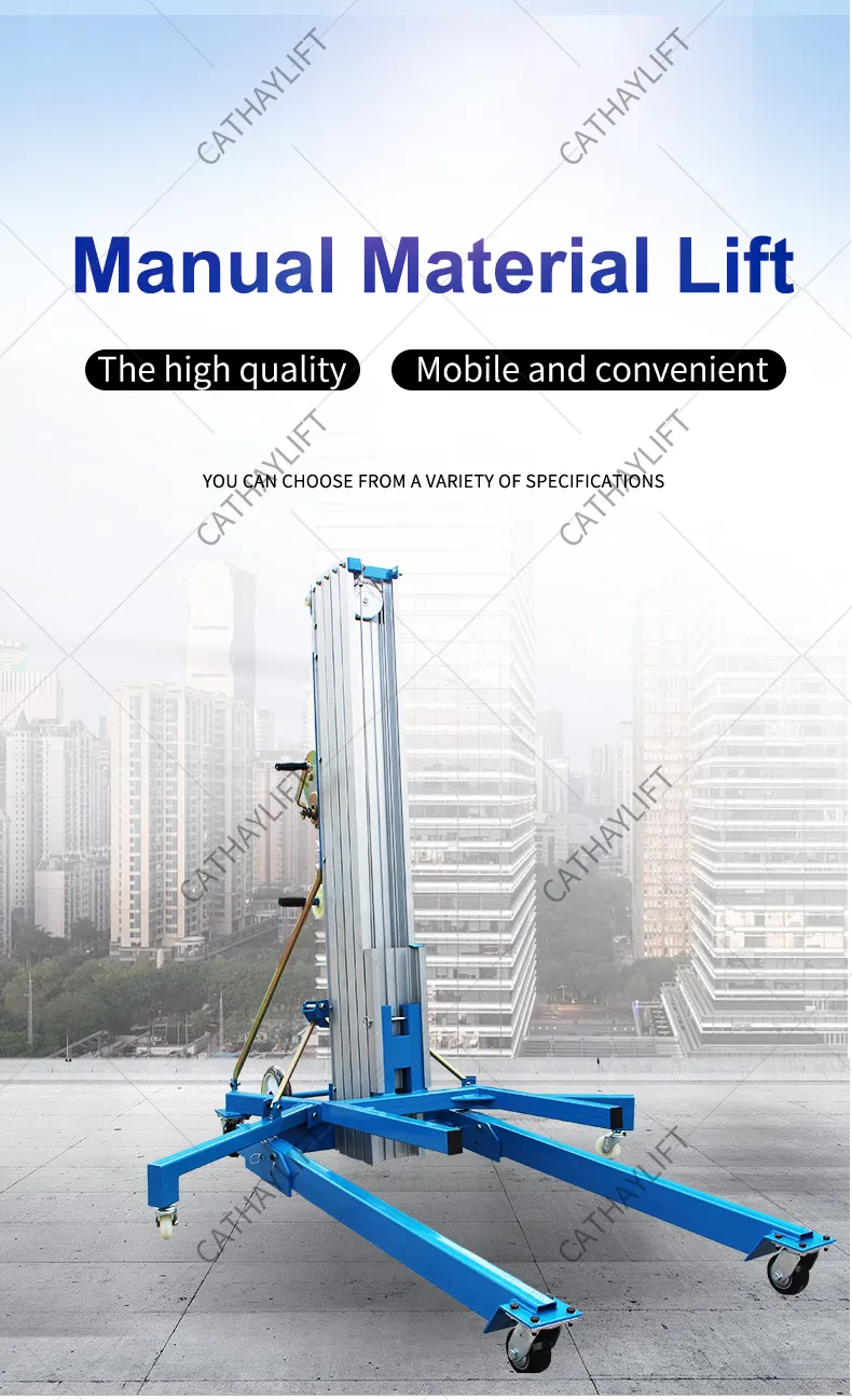Small Material Lift