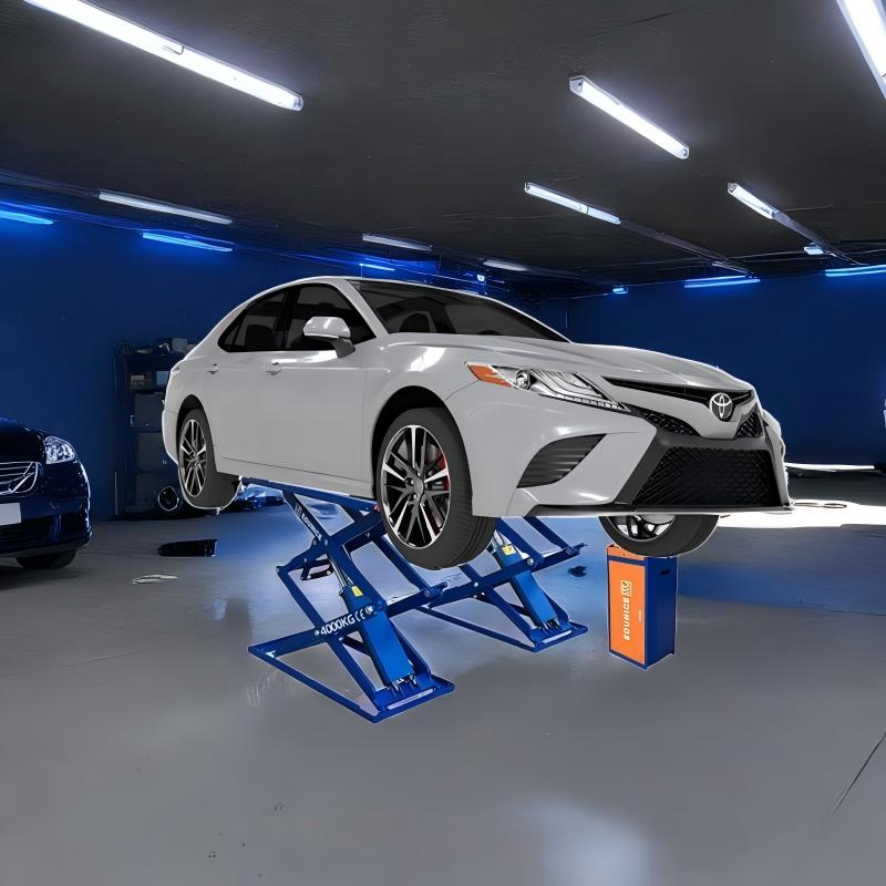 Scissor Car Lift with CE Home Garage Easy Setup Vehicle Service Vehicle Lift Platform