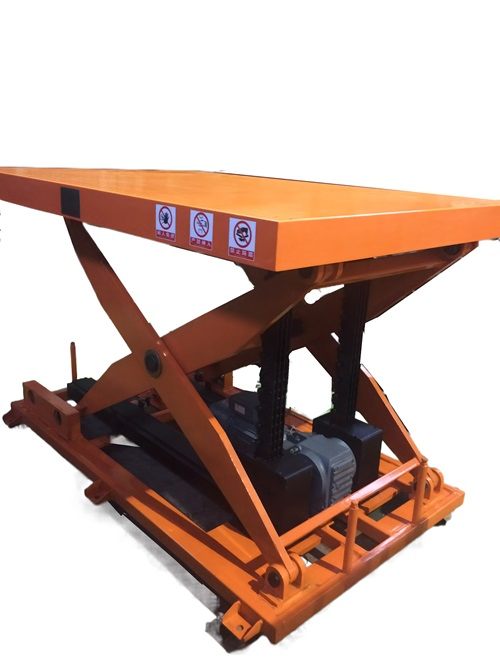 3t Single Scissor Rigid Chain Lift Table