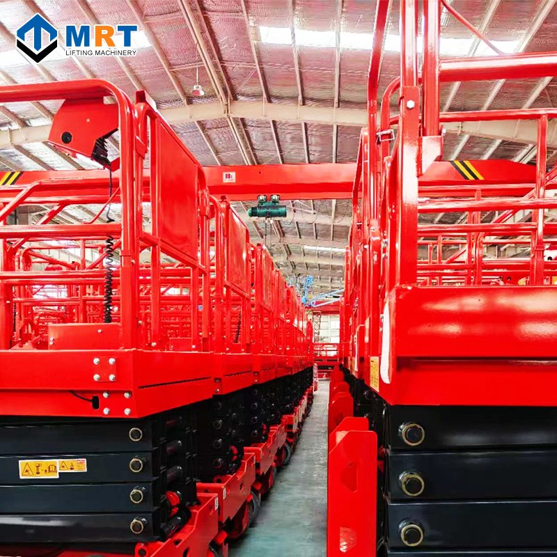 Mrt Factory Direct Supply 4m 6m 8m 10m 12m 14m Man Lift Aerial Work Platform Electric Hydraulic Small Self Propelled Scissor Lifts for Sale