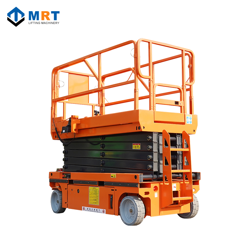 Small Scissor Man Lift Self-Propelled Electric Small Scissor Lift Work Platform for Aerial