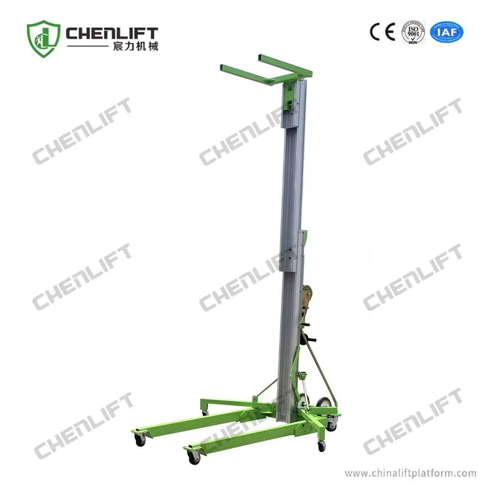 363kg Load Manual Alloy Material Aluminum Lift