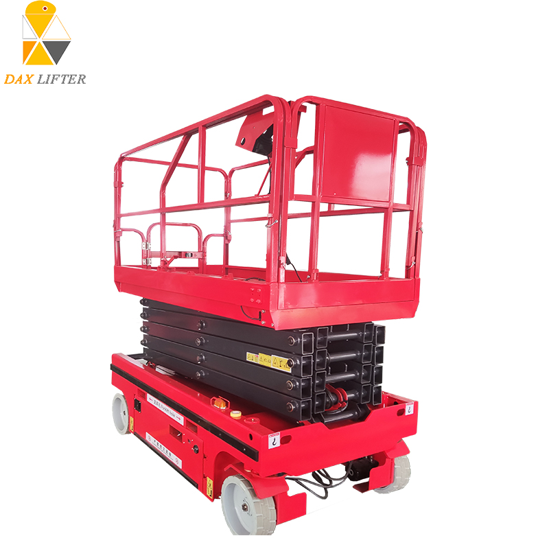China Daxlifter Multiple 6-16m Hydraulic Self-Propelled Scissor Lift with CE Approved
