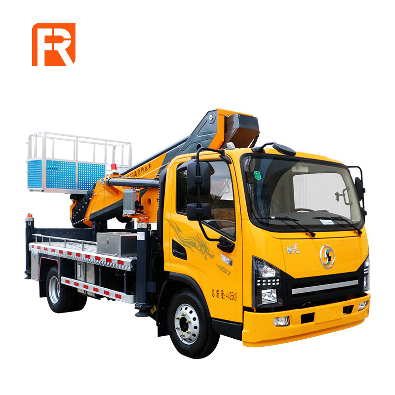 New Hydraulic Gk35m Aerial Lift Truck Manufactured in China Vehicle-Mounted Lifting Aerial Work Platform Professional Choice Customized Service Aerial Work Truc