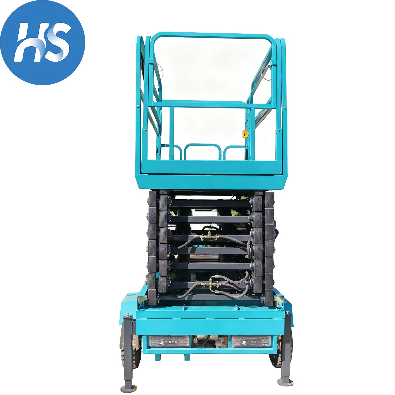 Electric Car Mounted Hydraulic 4m 500kg Platform Scissor Lift for Vehicle Service Garage