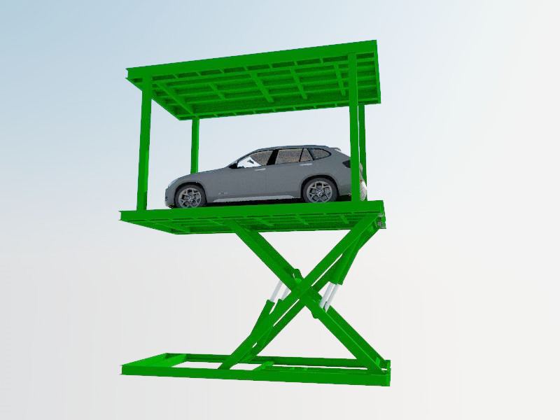 Invisible Scissor Garage Car Park Platform Lift