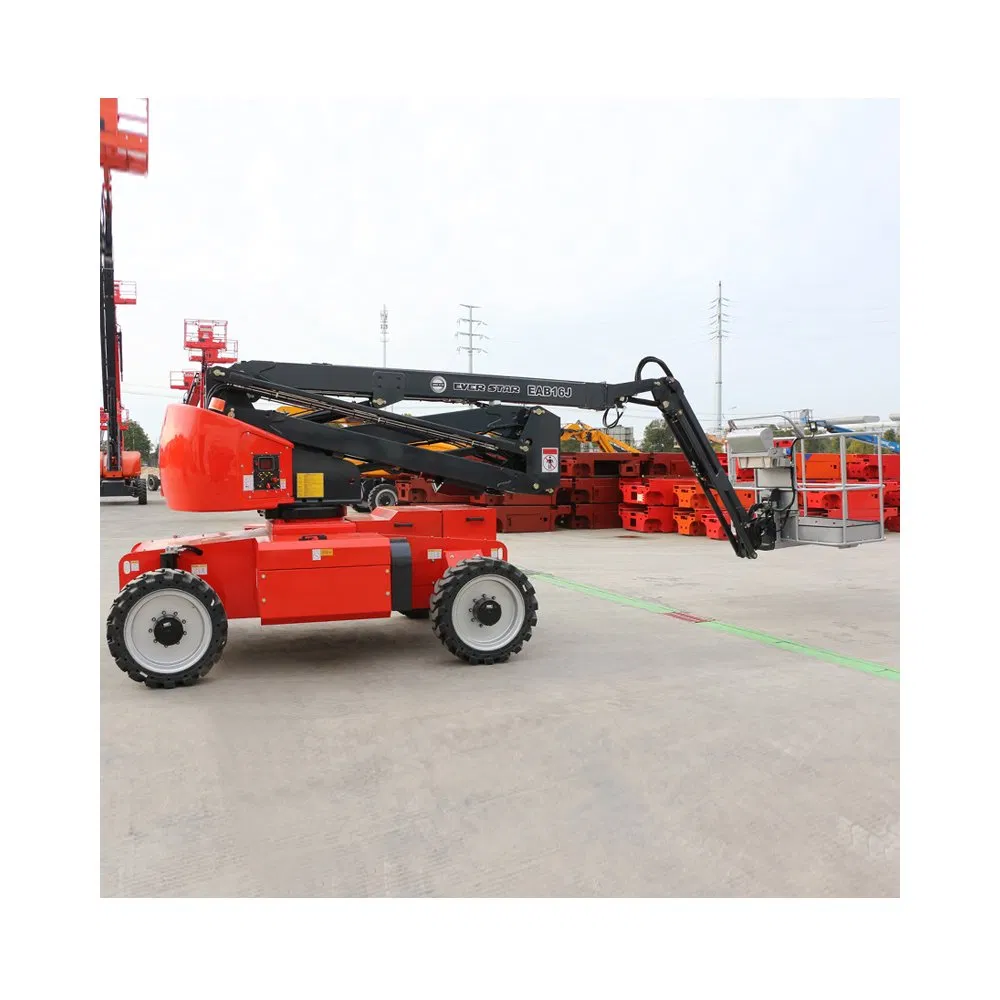 10m 30m Hydraulic Man Articulating Telescopic Boom Lift for Lighting