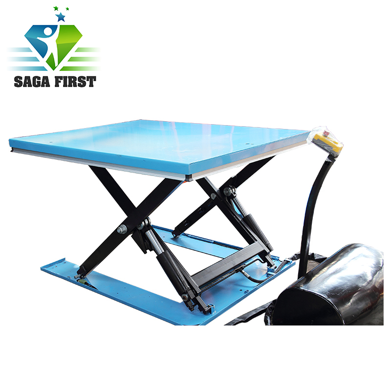 Fixed Scissor Lift Low Profile Hydraulic Lift Table