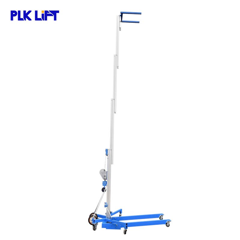 Economical Portable Mobile Aluminum Manual Lift for Material Handing