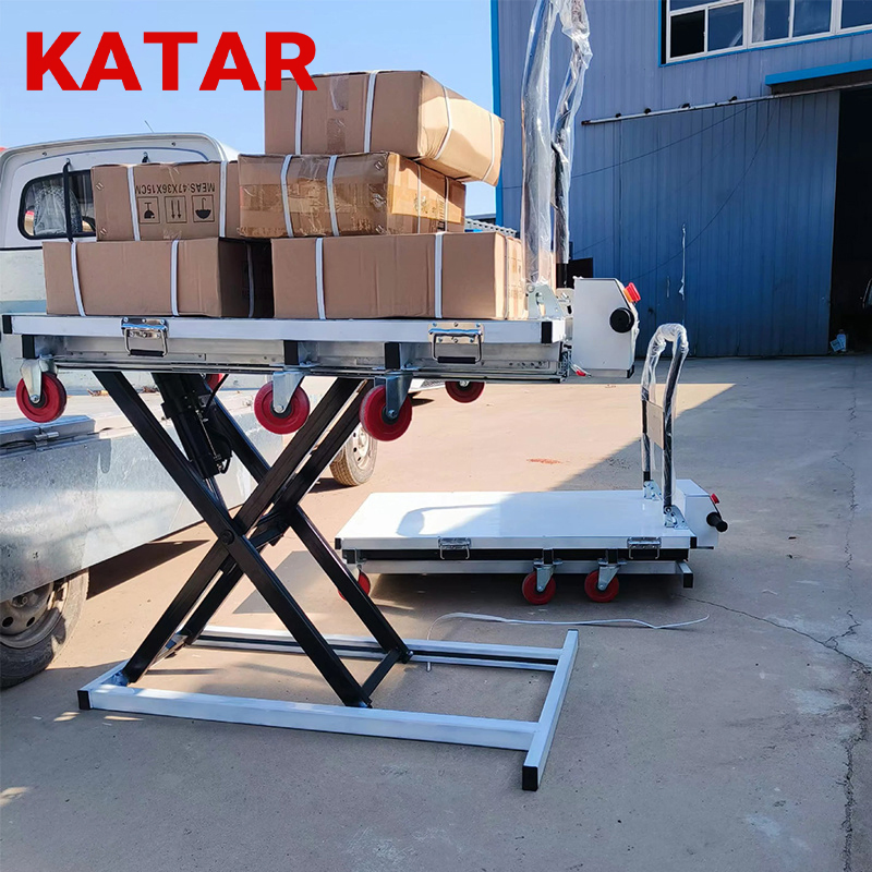 Handling Equipment Fixed Customized Material Hydraulic Scissor Lift for Goods