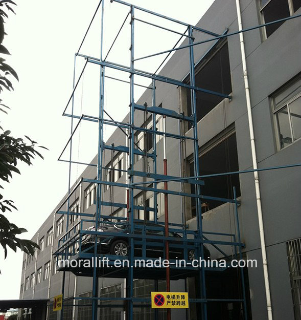 CE Approved Hydraulic Chain Goods Lift