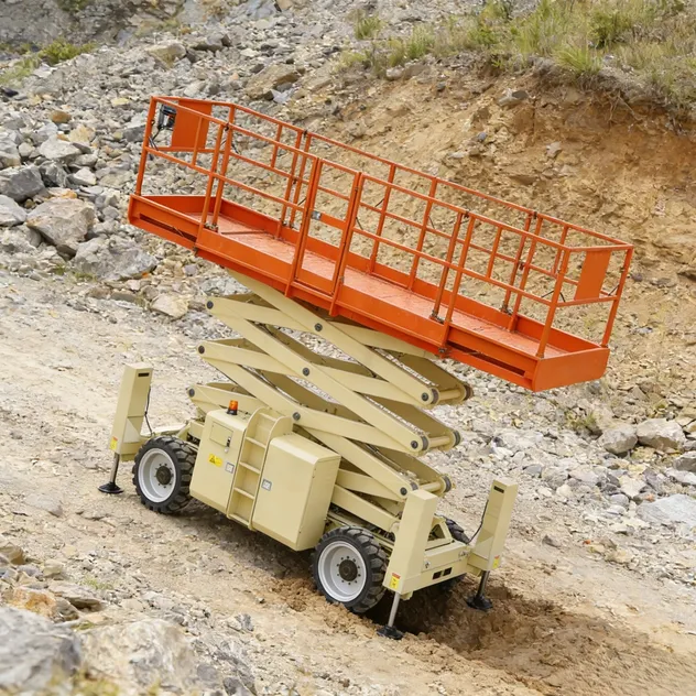 Scissor Lift Detail 1