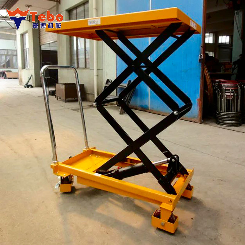 Heavy-Duty Scissor Trolley Lift for Commercial Workshop Vehicle Service Operations