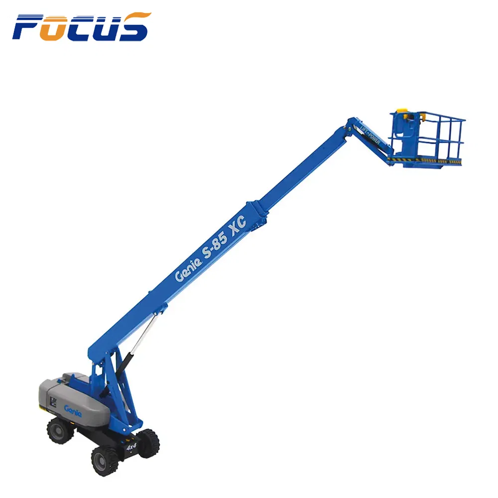 New/Used Genie S85xc Construction Site Use Articulating Telescopic Self Propelled Boom Lift