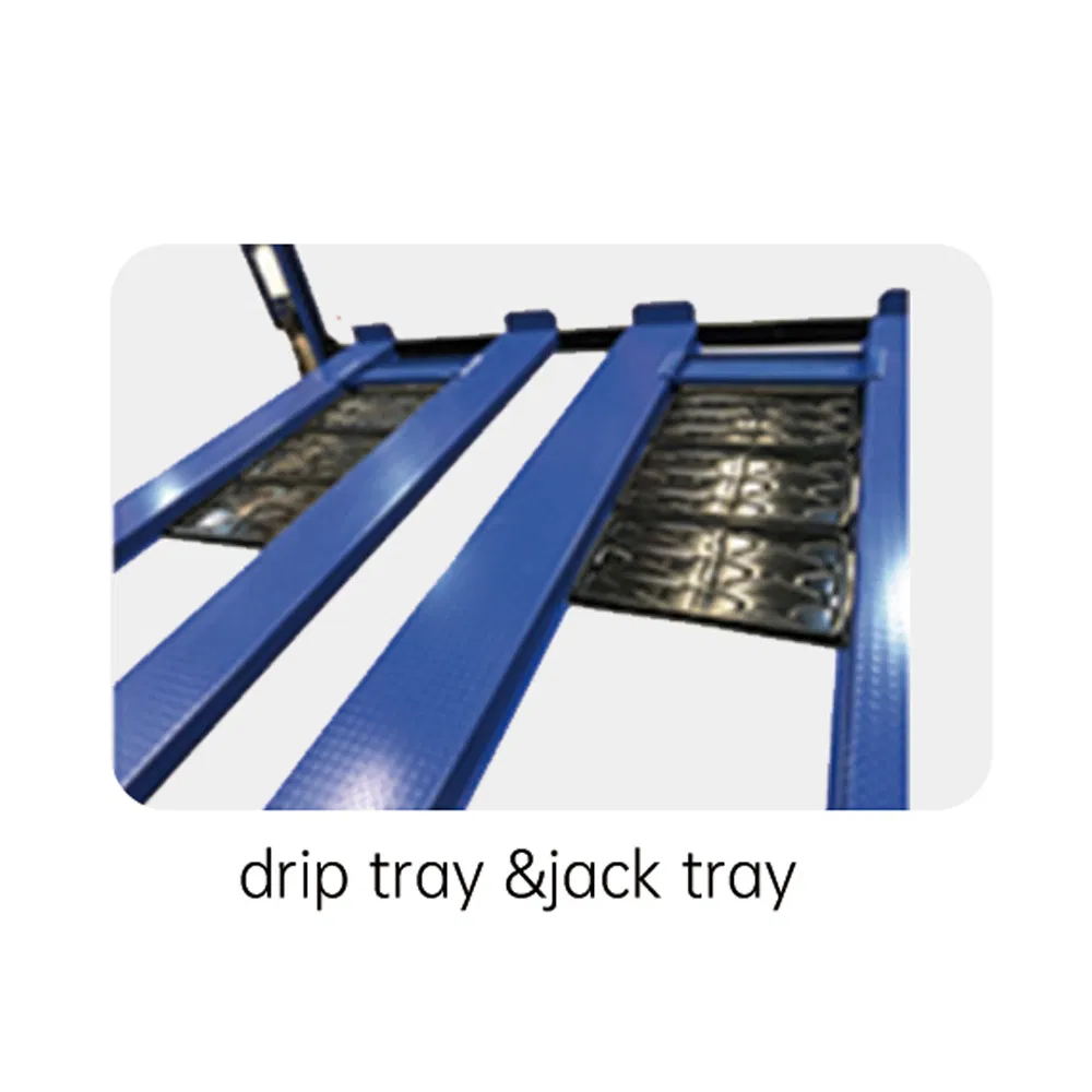 Home Garage Automotive Service Equipment Space-Saving Best Price 4-Post Lift Stylish Design for 4 Vehicles