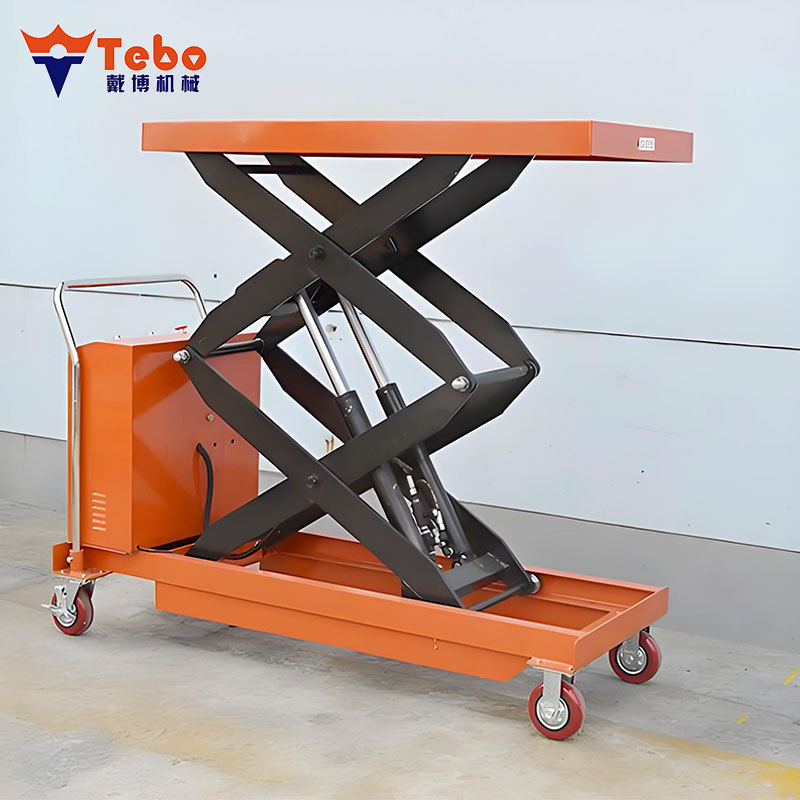 Heavy-Duty Scissor Trolley Lift for Commercial Workshop Vehicle Service Operations