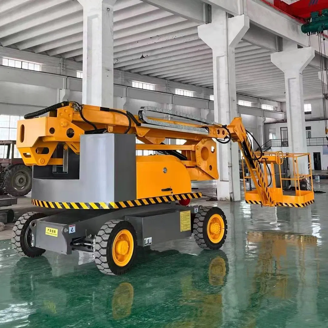 Self-Propelled Boom Lift Aerial Work Equipment Electric Aerial Platforms Articulating Boom Lift