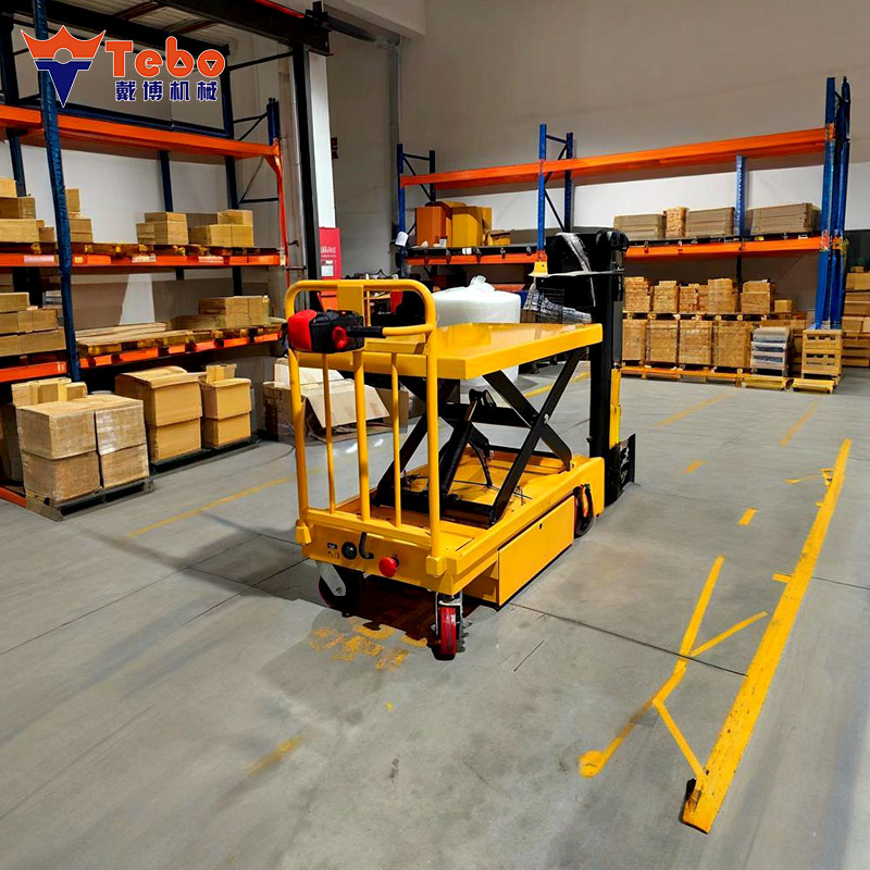 Heavy-Duty Scissor Trolley Lift for Commercial Workshop Vehicle Service Operations