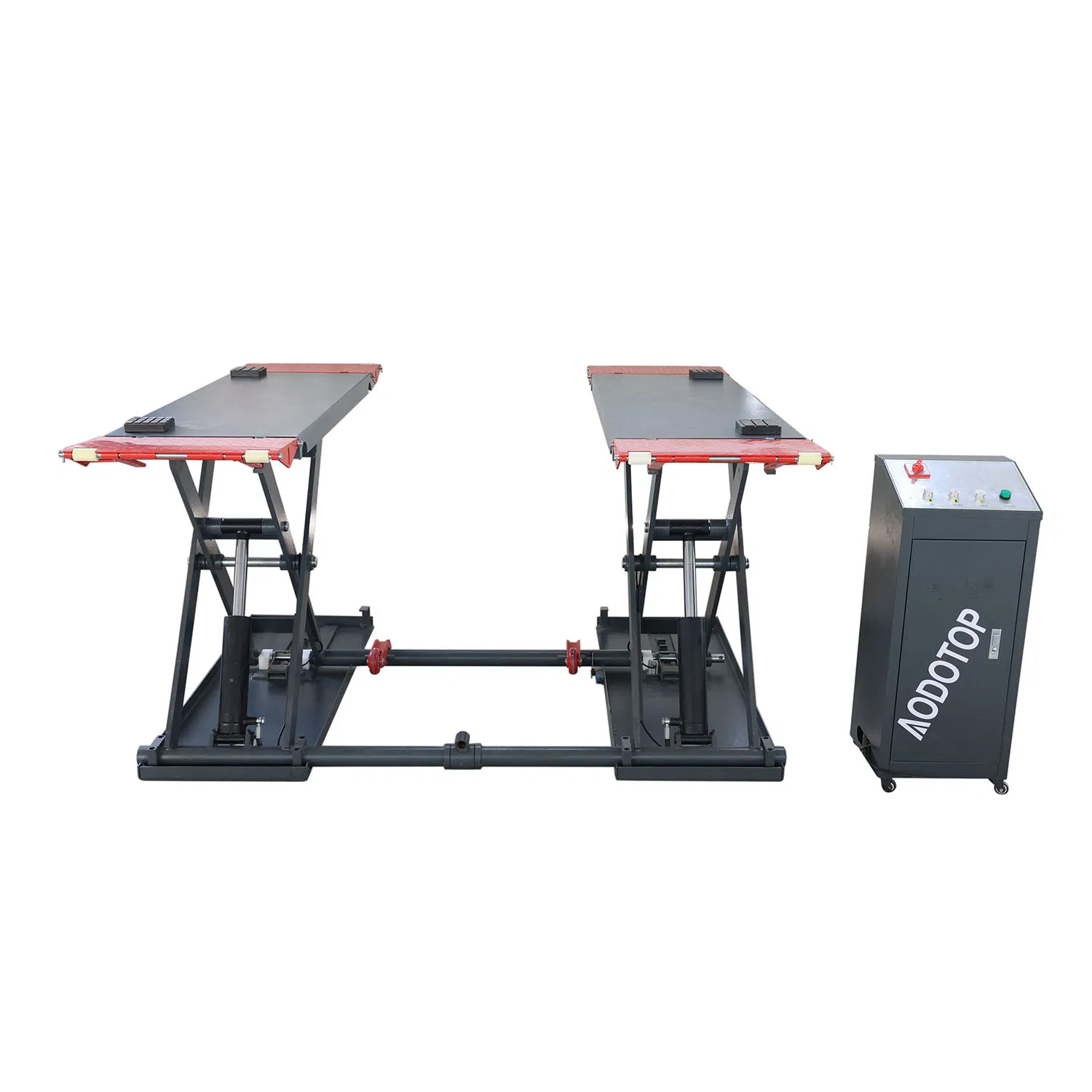 Yiwu Aodotop Wholesaler Portable Homemade Garage Vehicle Mini Scissor Lift for Home Garage Movable MID Rise Hydraulic Hoist Elevator Jack