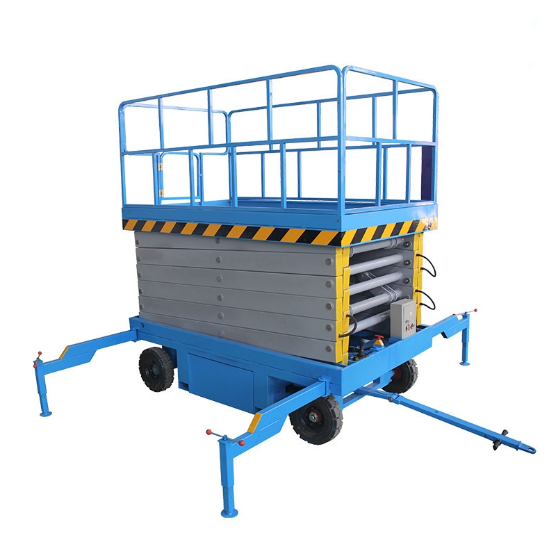 4-14m Aerial Work Platform Electric Mobile Scissor Lift Manlift with CE Certification