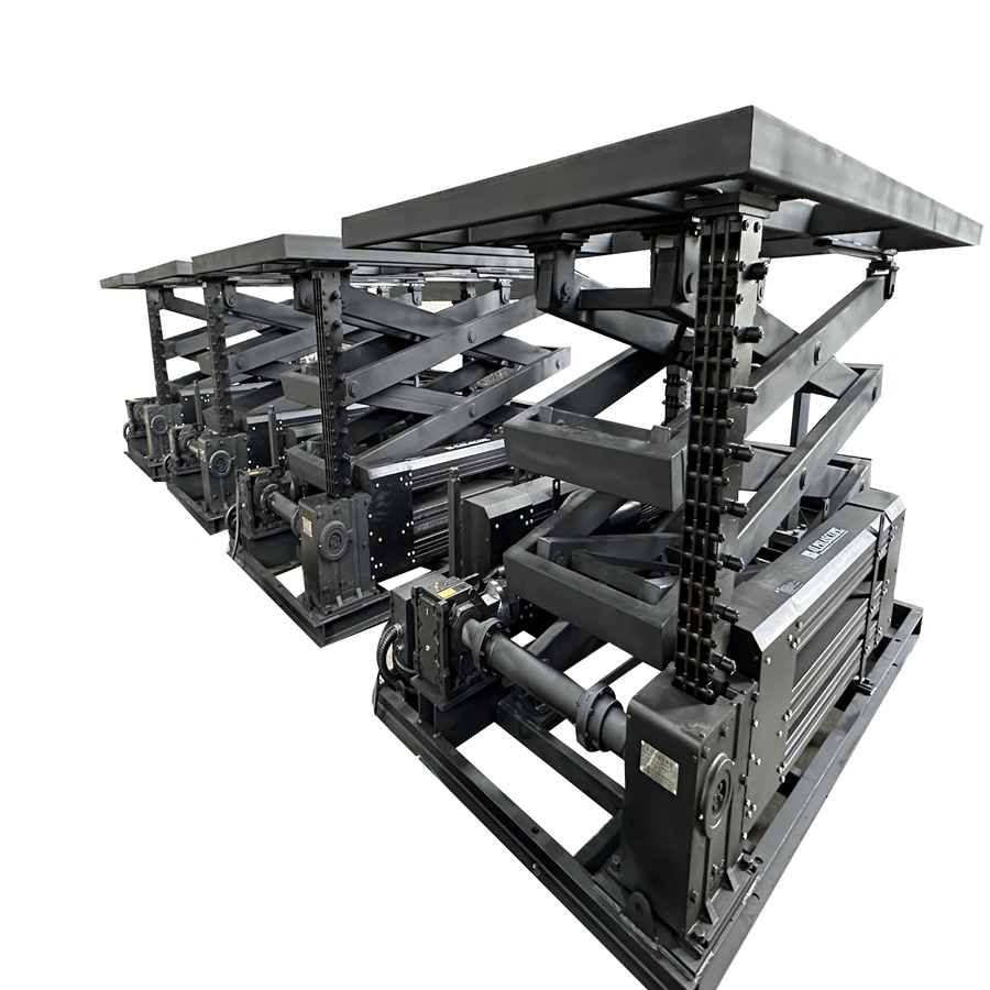 Rigid Chain Scissor Lift Table ODM 15A with National Invention Patent (ZL201010218464.1)