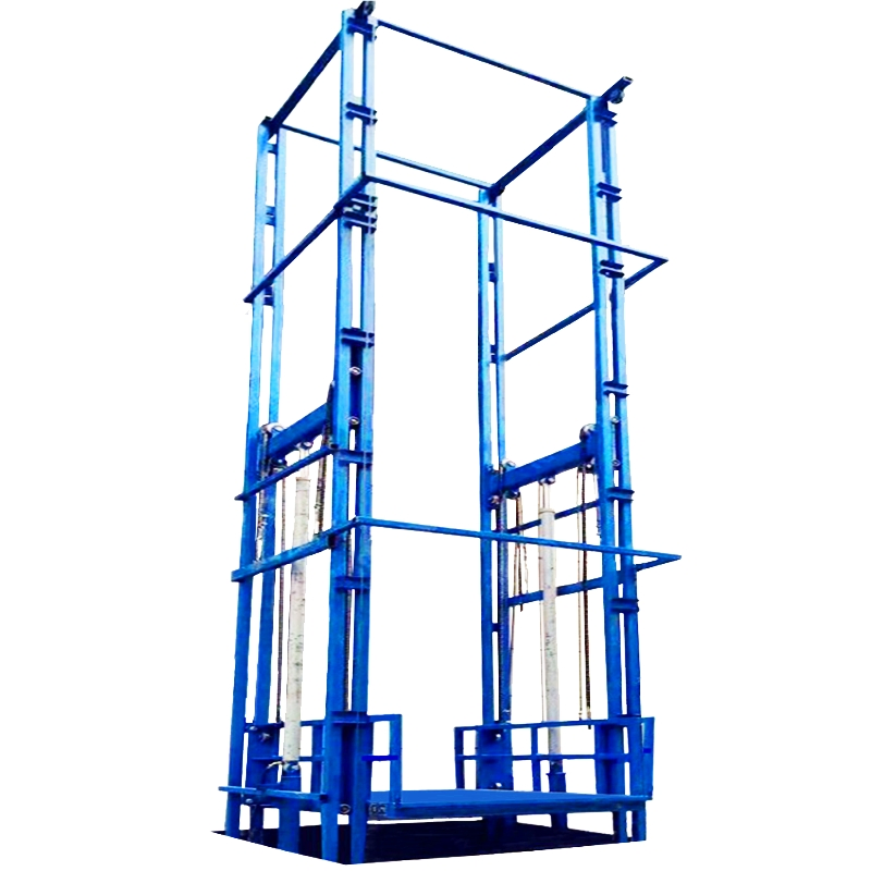 Indoor Small Hydraulic Electric Freight Elevator Vertical Goods Lift for Warehouse