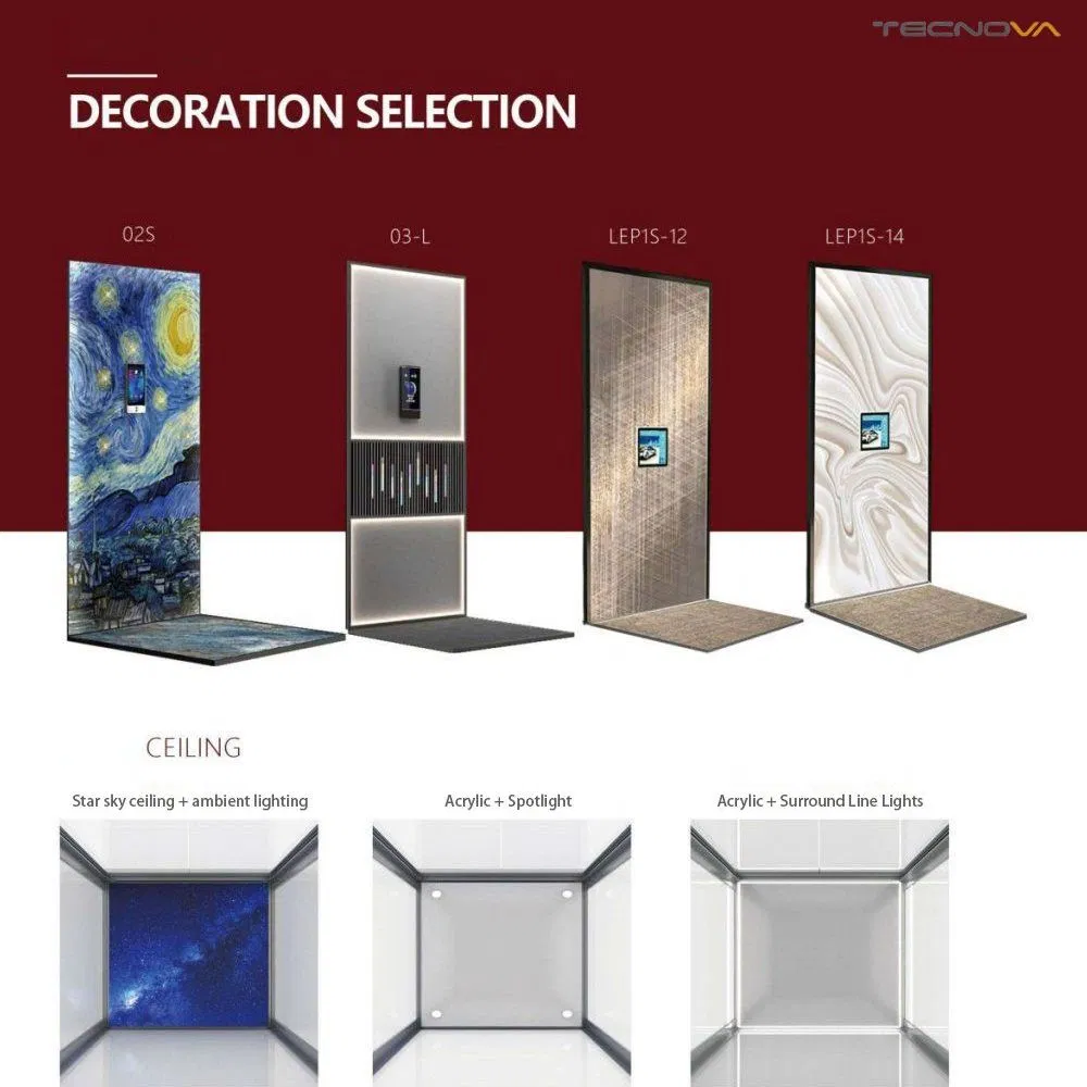 Villa Elevator Residential Platform Different Design Home Elevator Lift