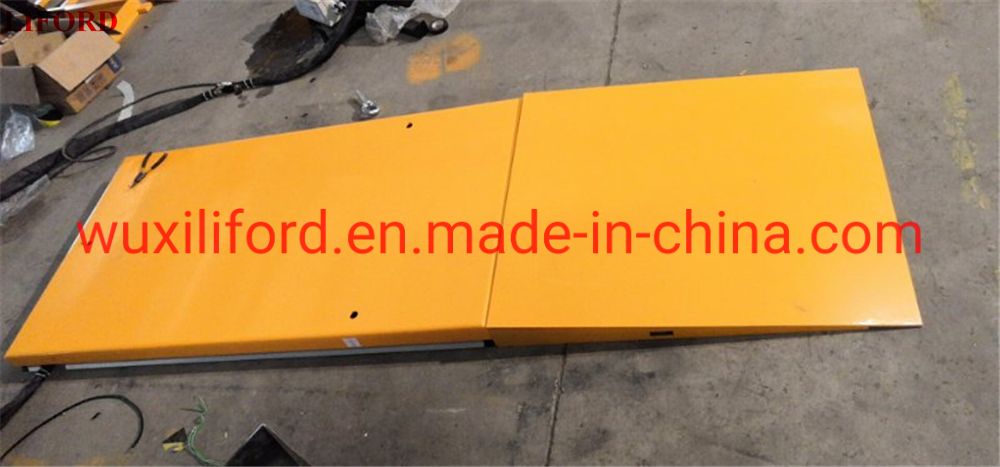 Capacity 1t 2t Low Profile Electric Scissor Lift Table Hydraulic Electric Scissor Lift Table Fixed Lifting Platform Super Low Cargo Scissor Lift Table Hy1001