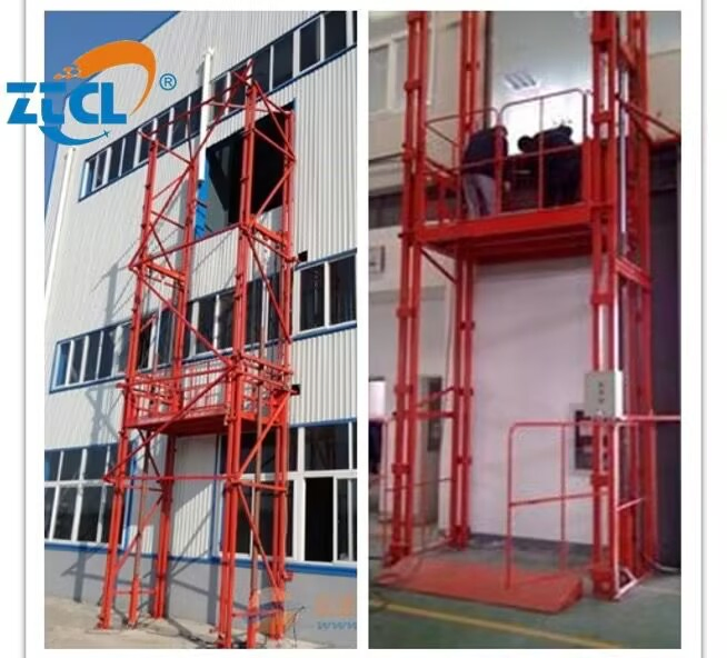 Goods Lift Ztsjd Electric Goods Lift Hydraulic Table Lift for Warehouse Logistic