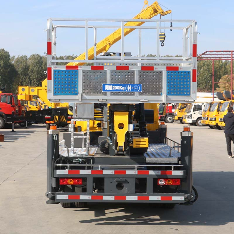 Robust Aerial Work Platform Rough Terrain Boom Lift 60m Telescopic Boom Lift