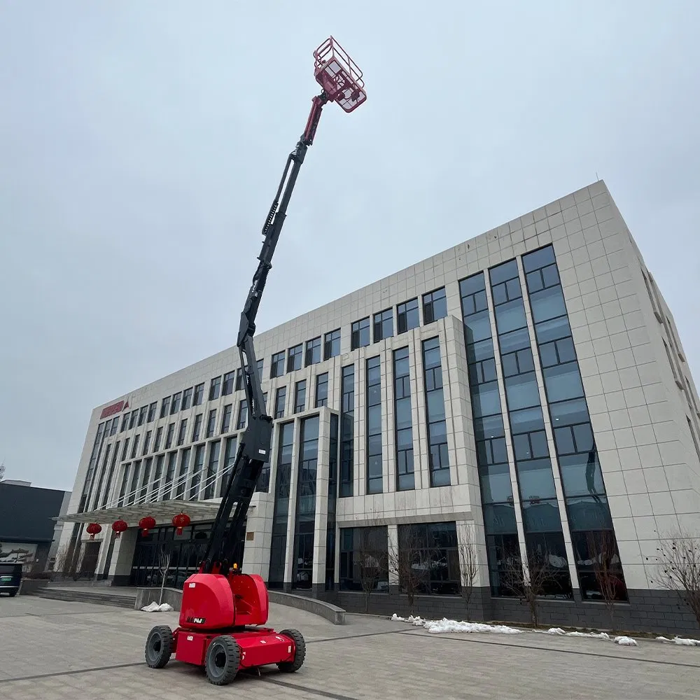 Professional Grade Electric Articulating Boom Lift for Contractors