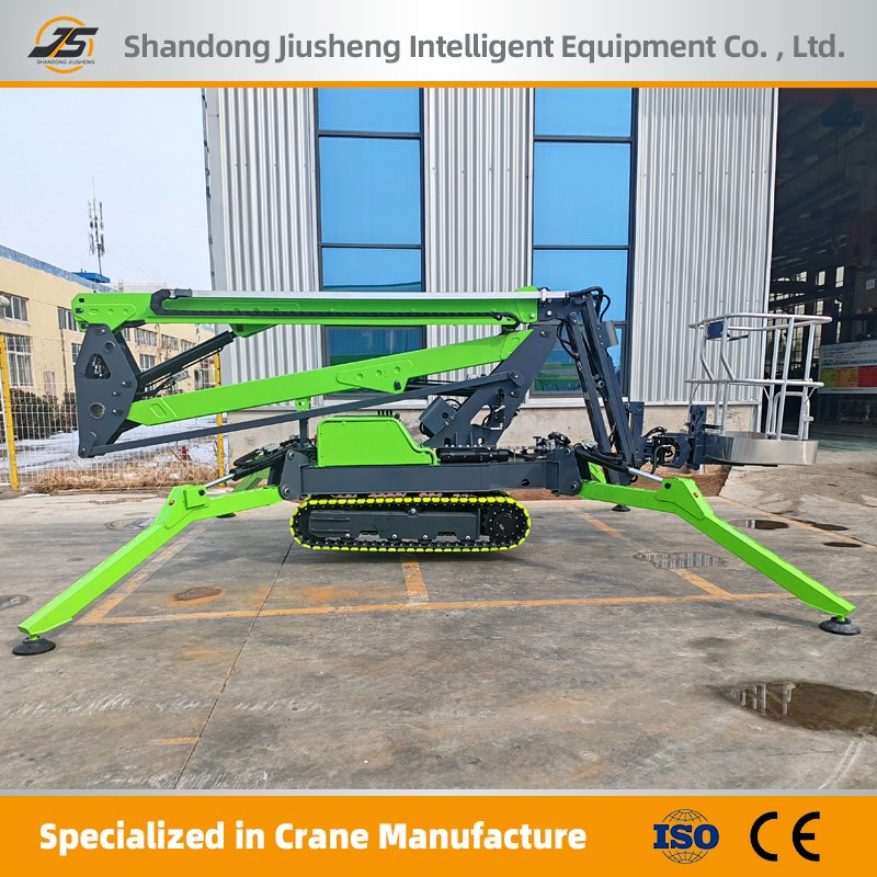 Crawler Telescopic Boom Spider Lifting Platform Electric Aerial Work Engineering Diesel Lift