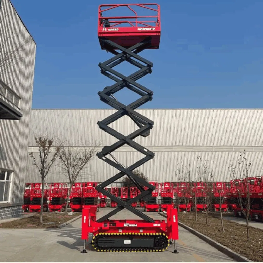 Chenjun Electric Hydraulic Aerial Scissor Lift for Construction Machine