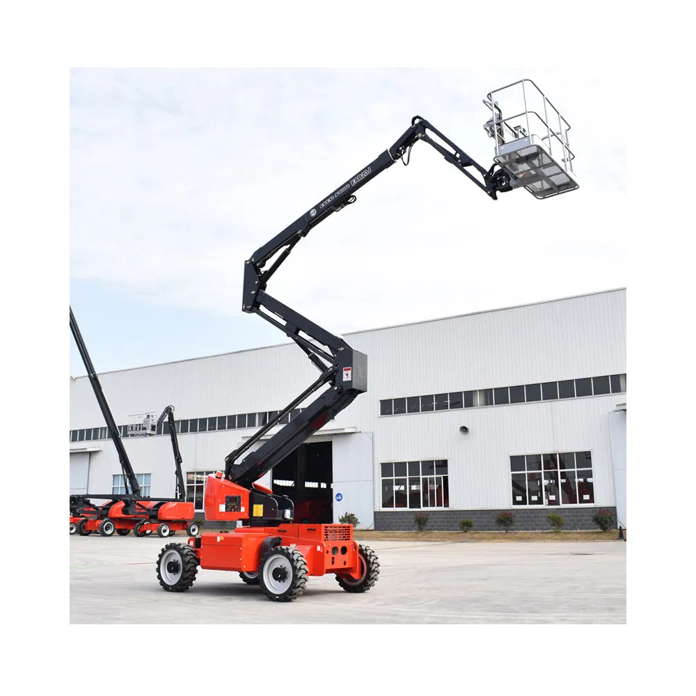Self Propelled Mobile Crank Arm Lifts Articulating Telescopic Boom Lift Man Lift for Aerial Working