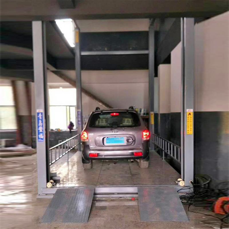 4 Post Hydraulic Auto Lift Car Lifter for Carry Goods or Cars