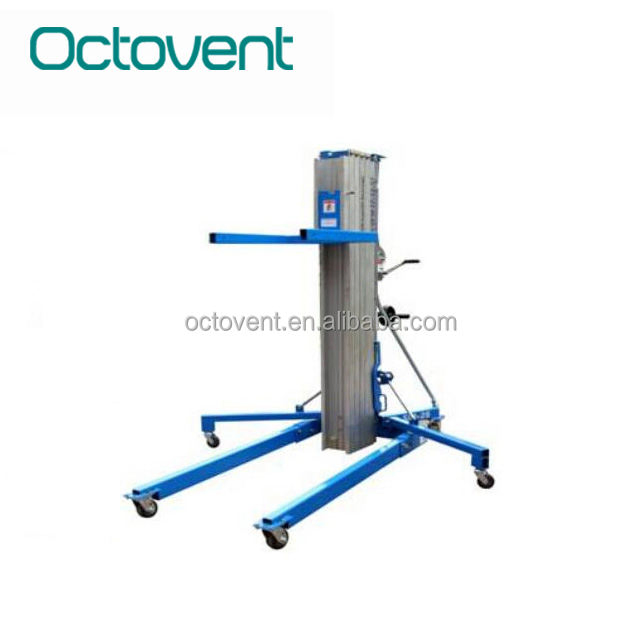 Factory Direct Sale Manual Material Aluminium Alloy Lift Platform on Sale