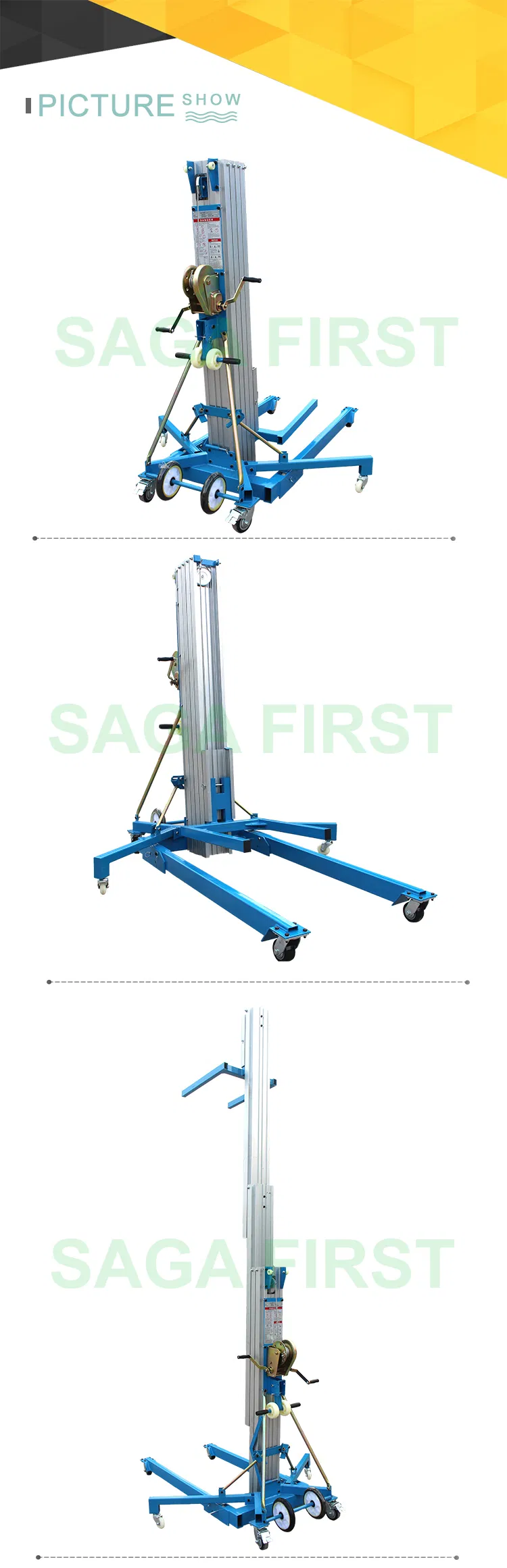 Manual Man Lift Overview