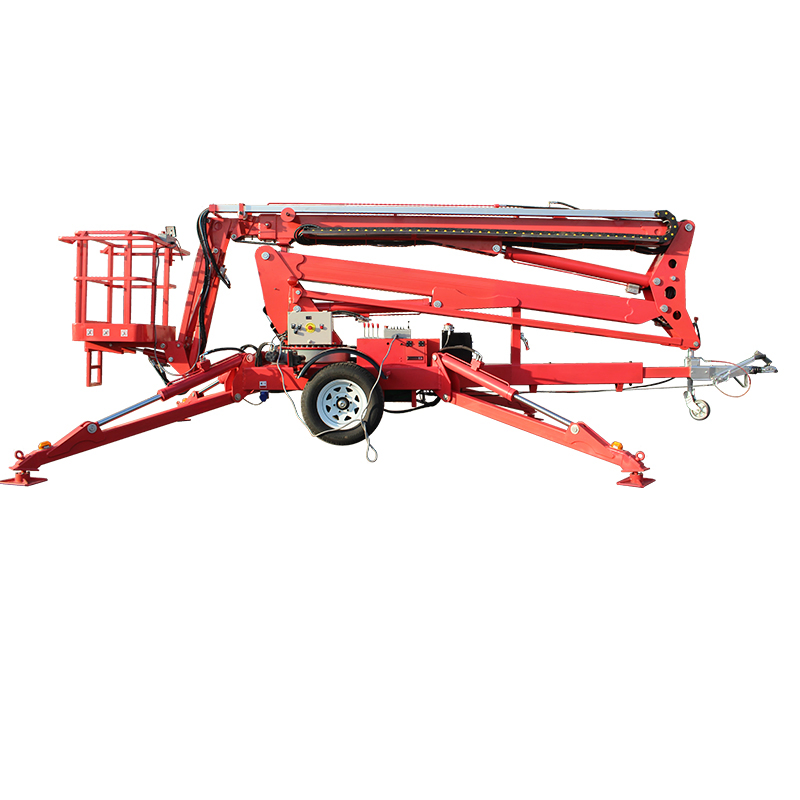 10~24m Electric Hydarulic Aerial Towable Boom Lift