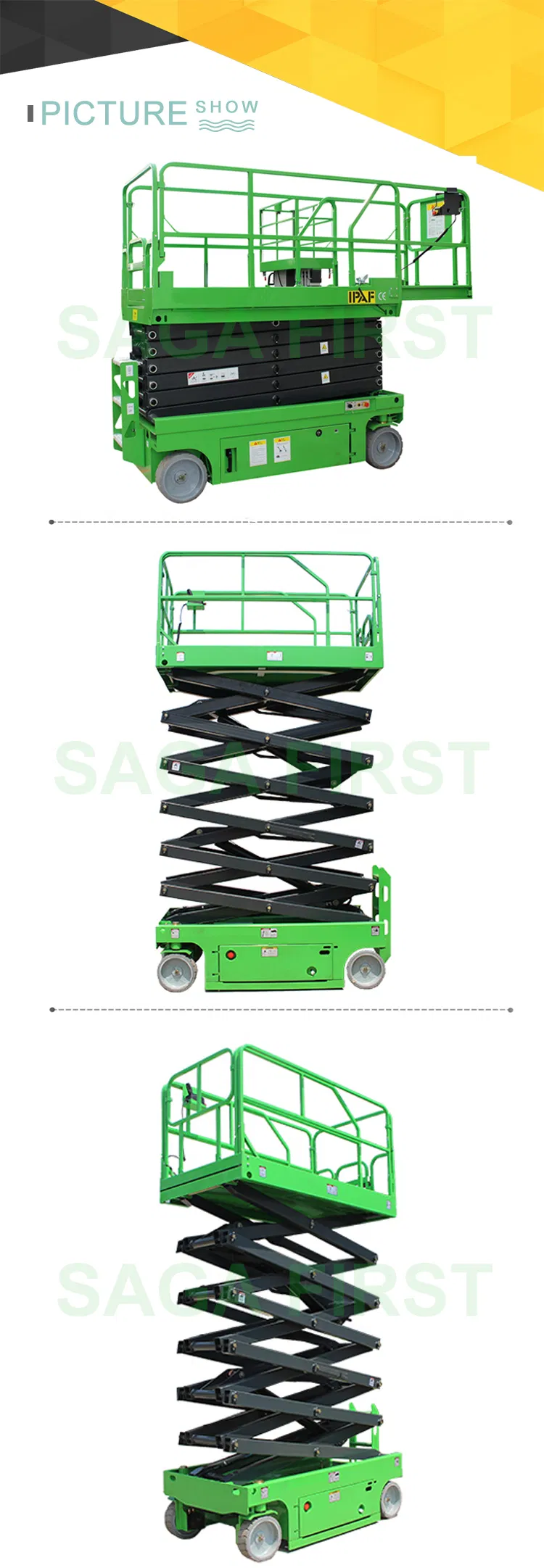 Electric Scissor Lift Operation