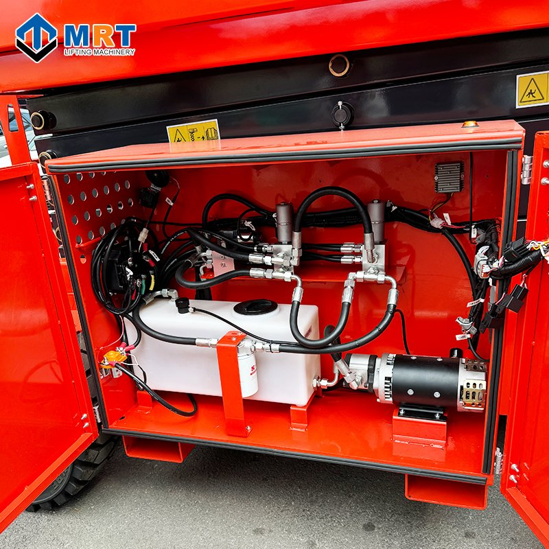 Mrt China High Quality Rough Terrain off-Road Wheel Scissor Lift Platform Scaffold Lift Bulk Resale 14m 16m 18m 20m