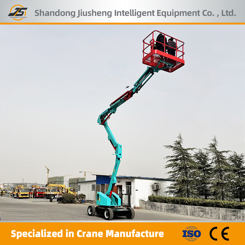 16m18m20m22m Electric Articulating Aerial Work Platform Four-Wheel AC Drive Articulating Boom Lift