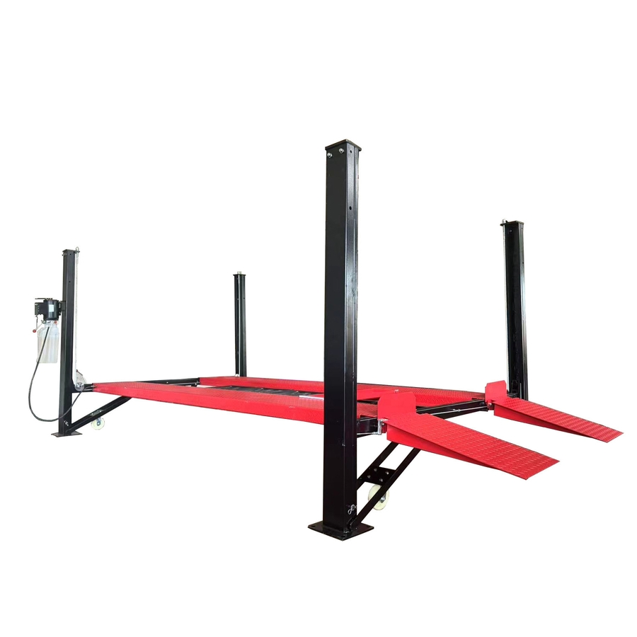 Wholesale Customized 4-Post Car Hoist Garage Parking Lift for Commercial Vehicle Service