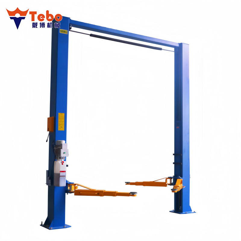 Heavy Duty Clear Floor Two-Post Hydraulic Vehicle Lift for Garage Service